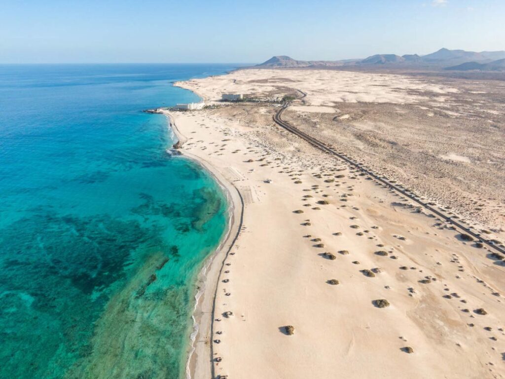 Corralejo var valin besta strönd í heimi árið 2025.